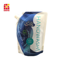 Custom printed liquid soap stand up pouch